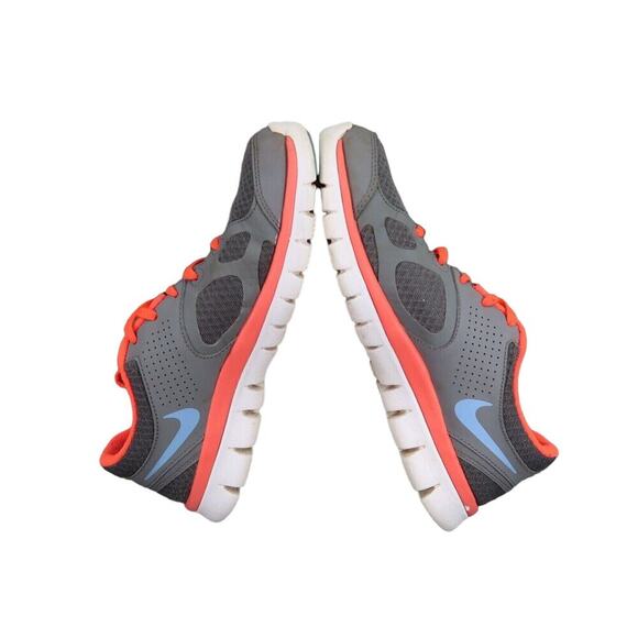Nike Shoes Womens 9.5 Athletic Trainers Flex Running Active Casual Comfort Grey - Picture 8 of 13